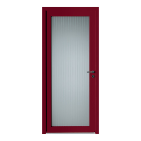 Porte d'entrée tiercée PVC modèle JORDY avec semi fixe