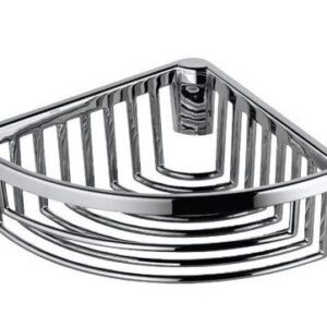 Porte-éponge d'angle amovible - Chromé