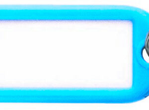 Porte étiquette bleu avec anneau SELECT HARDWARE 420472