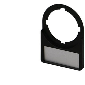 Porte étiquette + étiquette IMO pour bouton Ø22mm (lot de 10)