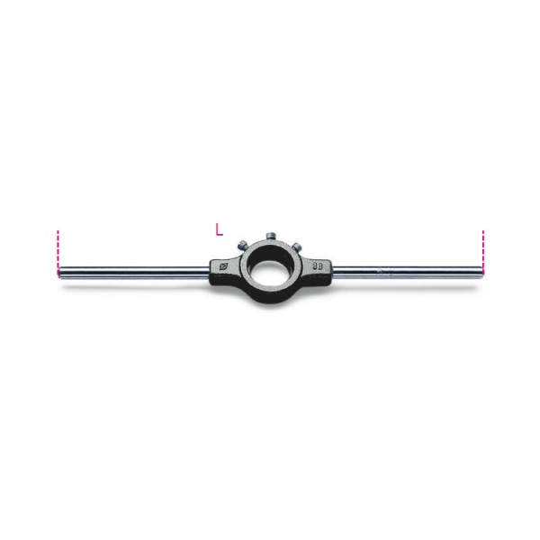 Porte-filières en acier 20 x 7 mm BETA 444/0