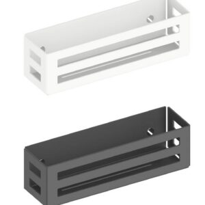 Porte-flacons de douche - Coloris: noir - Dimensions: 320 x 93 x 90 mm