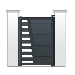 Portillon ALU modèle MURCIA 3