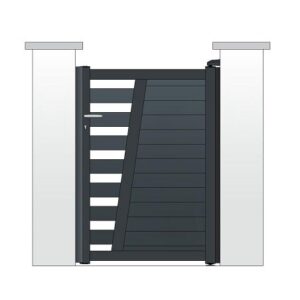 Portillon ALU modèle MURCIA 4