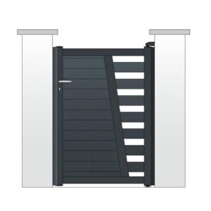 Portillon ALU modèle MURCIA 6