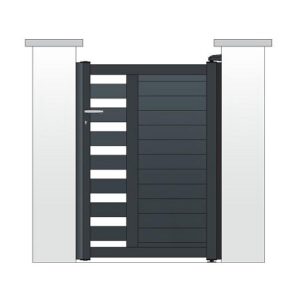 Portillon ALU modèle MURCIA