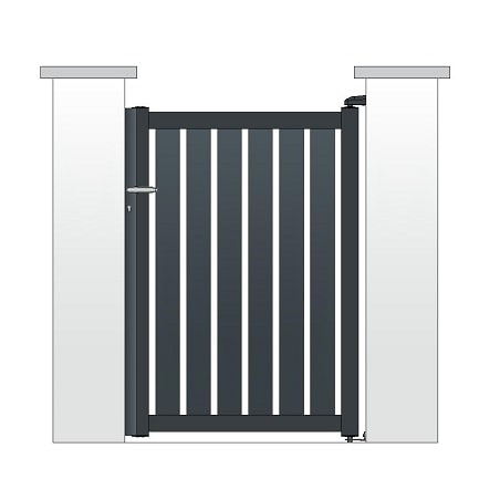 Portillon ALU modèle SORIA 2