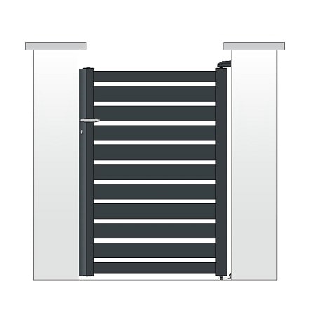 Portillon ALU modèle SORIA