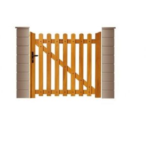 Portillon Bois battant modèle ARGENTON