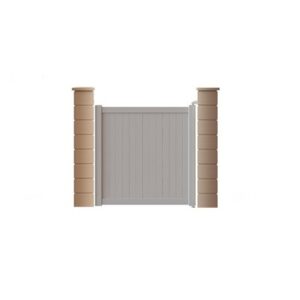 Portillon PVC battant modèle PRE CATELAN 1
