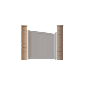 Portillon PVC battant modèle PRE CATELAN 4