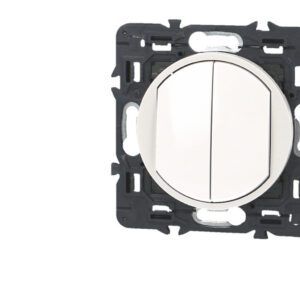 Poussoir double blanc Legrand Céliane™