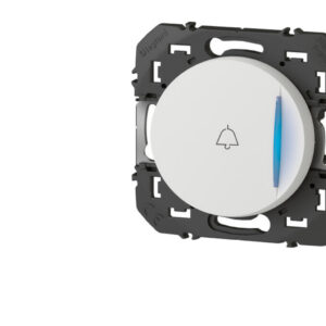 Poussoir lumineux pour carillon Legrand Dooxie