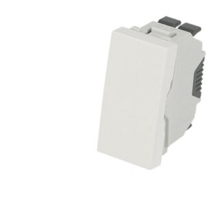 Poussoir simple ½ module Efapel Quadra & Latina (45x45)