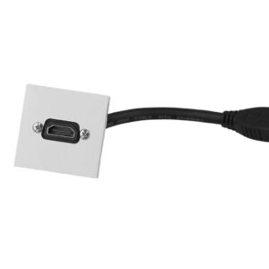 Prise & Cordon HDMI 45x45 1 module