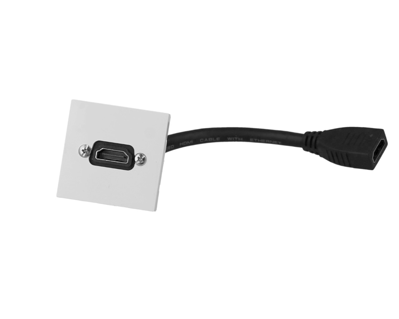 Prise & Cordon HDMI 45x45 1 module