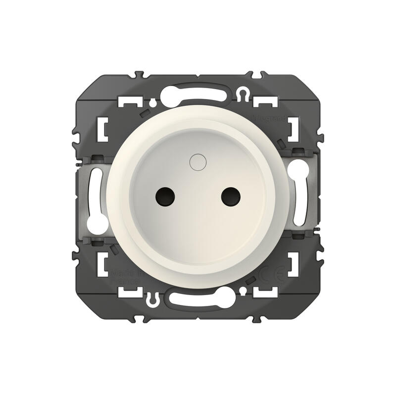 Prise de courant 2P à puits DOOXIE 16 A blanc LEGRAND 600334