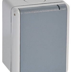 Prise étanche PLEXO 3P+T 32 A complet saillie gris LEGRAND 055875
