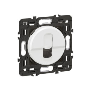Prise RJ45 cat.6 STP blanche Legrand Nouveau Céliane™