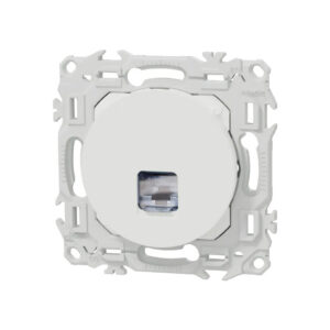 Prise RJ45 grade 3 cat.6 STP Blanc craie Schneider Odace
