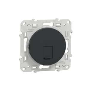 Prise RJ45 ODACE grade 3 (multimédia) STP anthracite SCHNEIDER ELECTRIC S546476