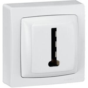 Prise téléphone 8 contacts ASL appareillage saillie complet blanc LEGRAND 086038