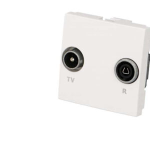 Prise TV + FM Efapel Quadra & Latina (45x45)