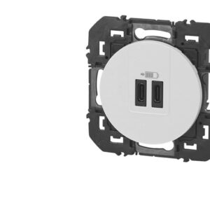 Prise USB double type C Legrand Dooxie™ à composer