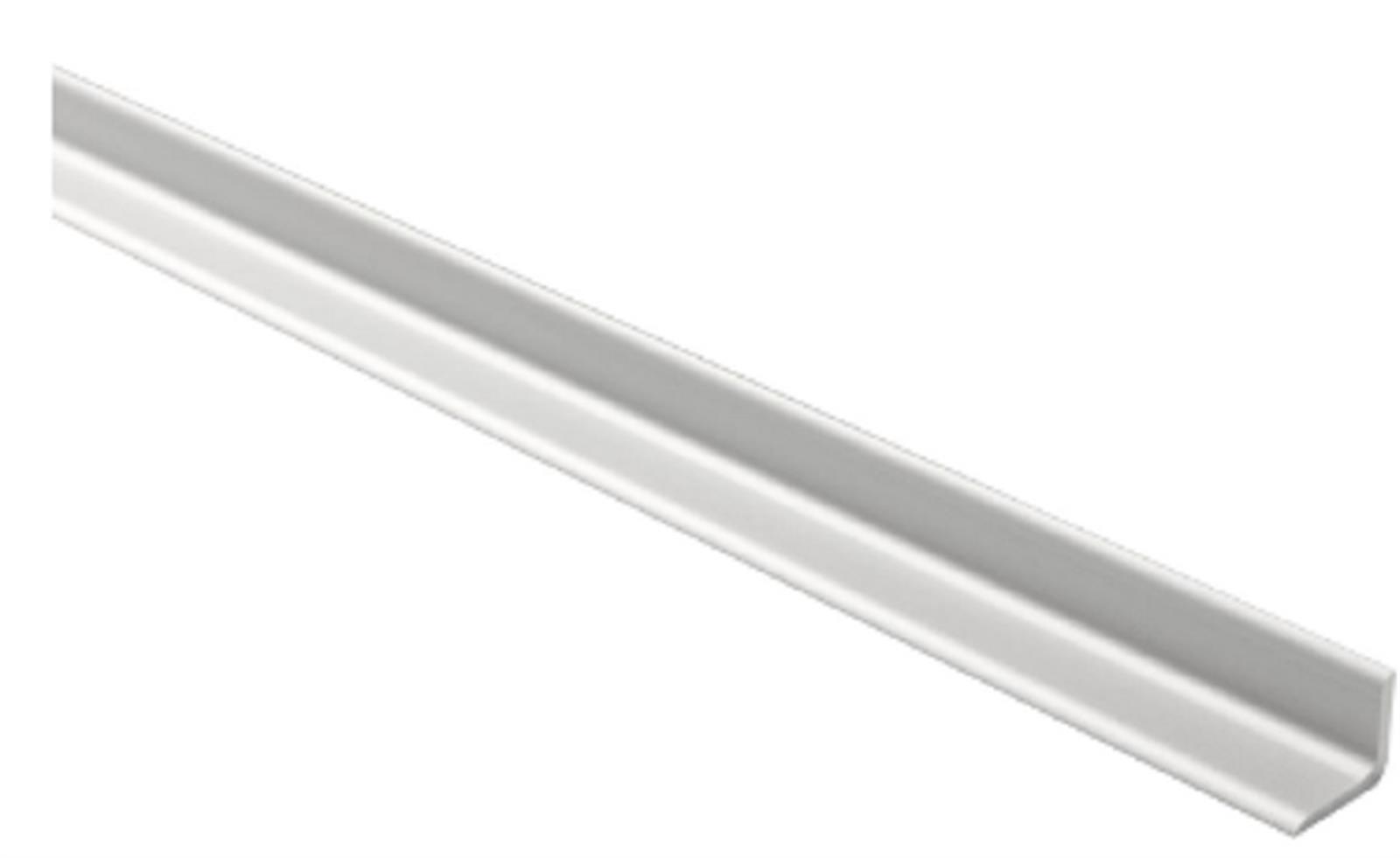 Profilé d'angle intérieur en L - REVELA L - Aluminium - Longueur : 2.6 m- Epaisseur: 1.6 mm