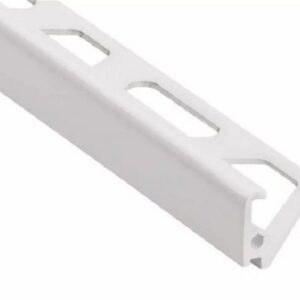 Profilé de finition décoratif JOLLY-A 125 - Coloris: blanc mat - hauteur: 12,5mm - longueur: 2,5ML