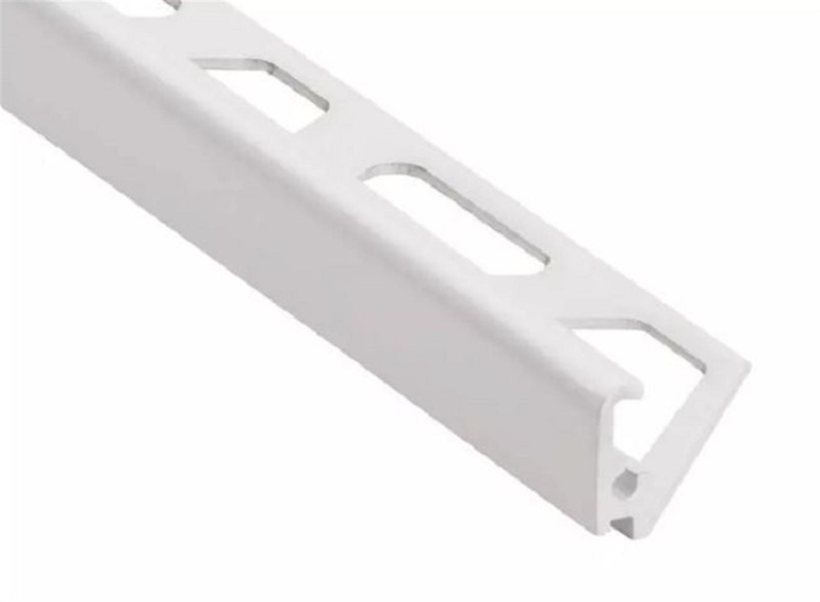 Profilé de finition décoratif JOLLY-A 125 - Coloris: blanc mat - hauteur: 12,5mm - longueur: 2,5ML
