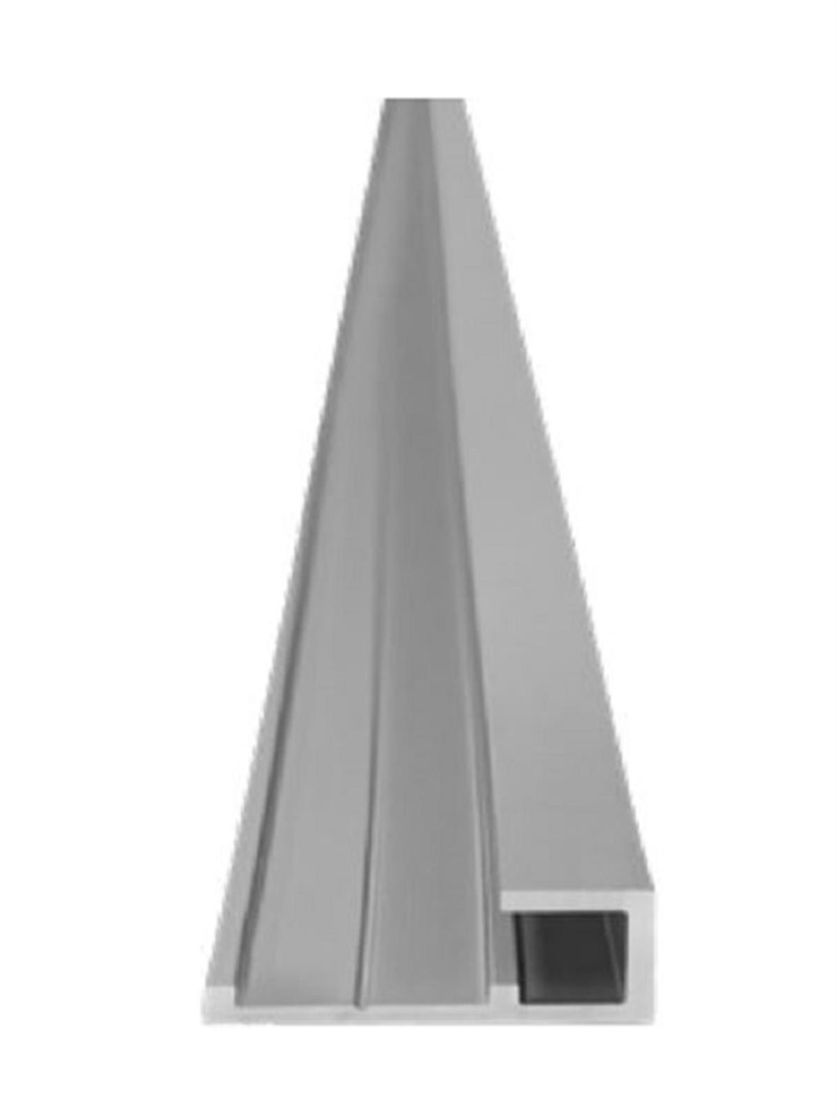 Profilé de finition extérieur pour panneaux muraux - Coloris: blanc