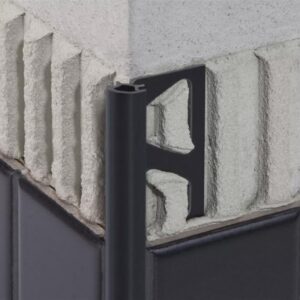 Profilé de finition quart de rond RONDEC-PRO 60 - Coloris: blanc brillant - hauteur: 6mm - longueur: 2,5ML