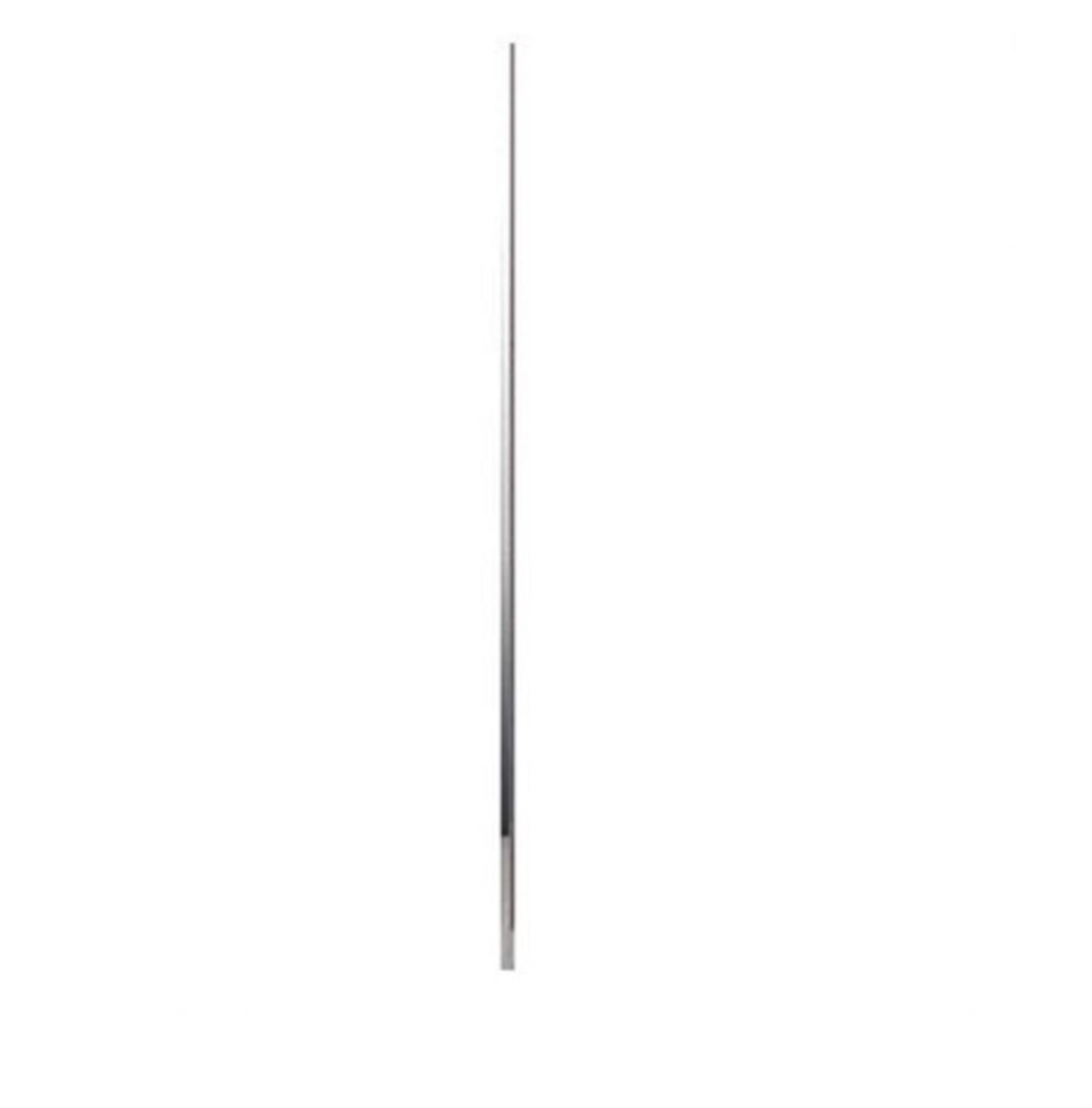 Profilé de fixation au plafond - Hauteur: 297 cm - Chromé