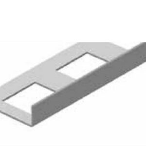Profilé équerre pour système de profil amovible de terrasse - Hauteur 20mm - longueur: 2,7ML