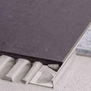 Profilé pour revêtement de sols - SCHIENE A - Alu anodisé brillant - hauteur: 12,5 mm - Longueur: 2.5 m