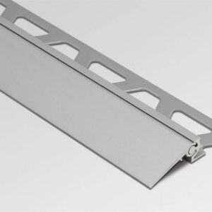Profilé réglable de transition RENO-V - Aluminium anodisé mat - hauteur 10mm - longueur 2,5ML
