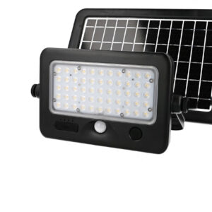 Projecteur solaire LED 10W noir