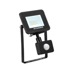 Projecteur SYLFLOOD IP54 PIR noir 1000 Lm SYLVANIA 0047115
