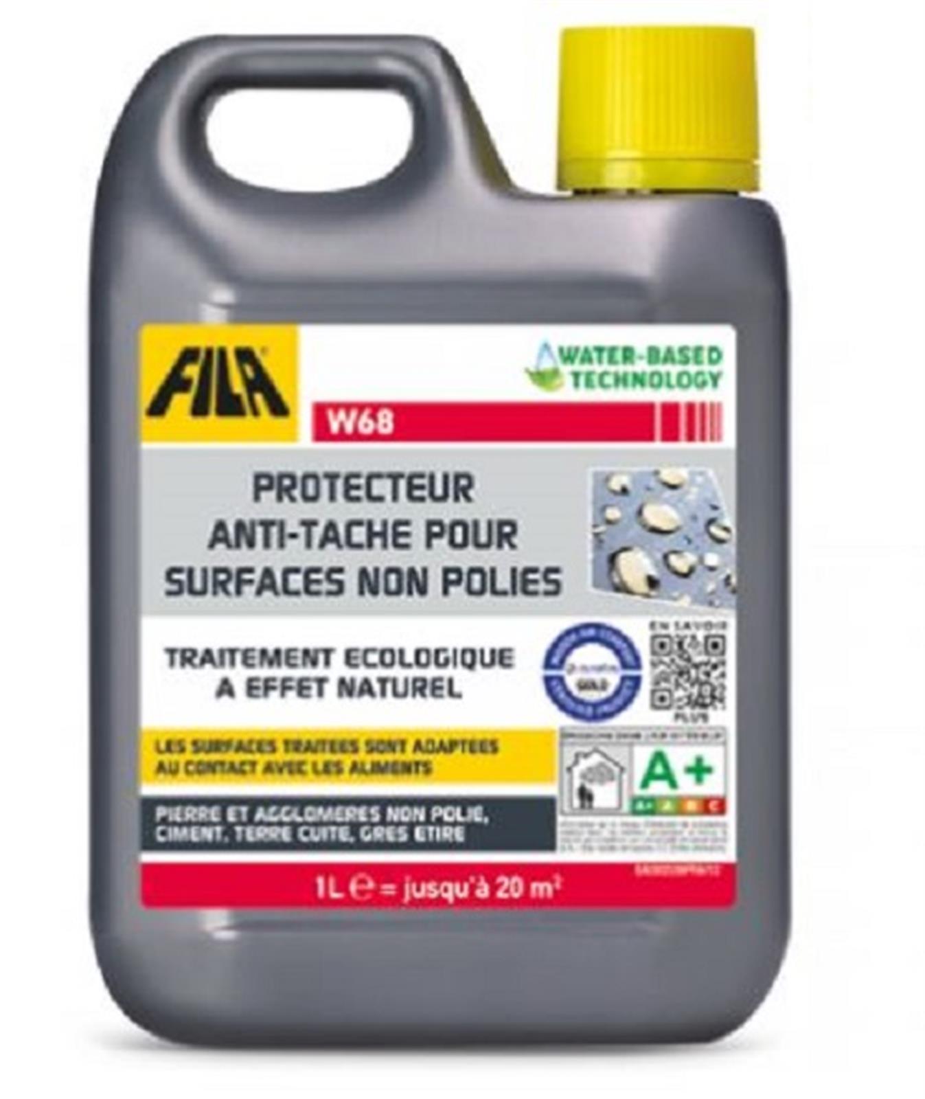 Protecteur anti tache pour surface non brillante W68 - Bidon 1L