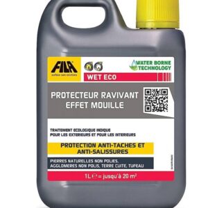 Protecteur carrelage effet mouillé à base d'eau FILAWET ECO - Bidon 1L