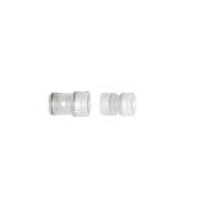 Raccord conduit - Raccord haut D 80 mm flexible femelle à rigide mâle PPTL - Raccord flexible Ø 80 à rigide haut Ø83