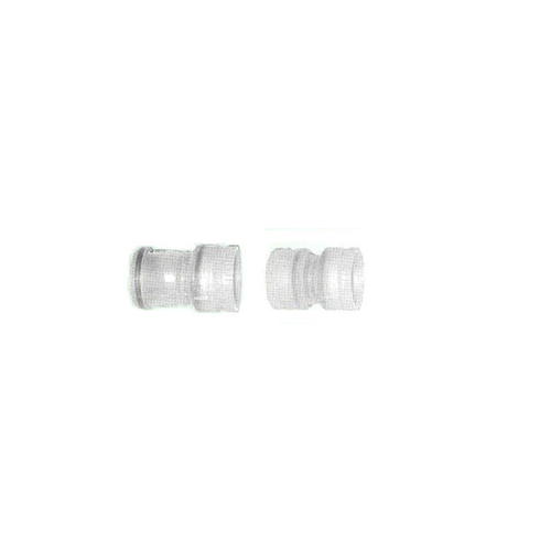 Raccord conduit - Raccord haut D 80 mm flexible femelle à rigide mâle PPTL - Raccord flexible Ø 80 à rigide haut Ø83