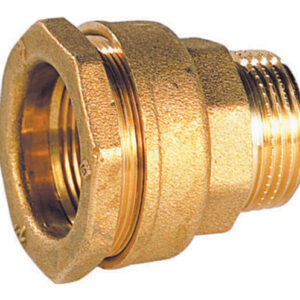 Raccord droit PE mâle - Diamètre : 50 - 1 1/2''