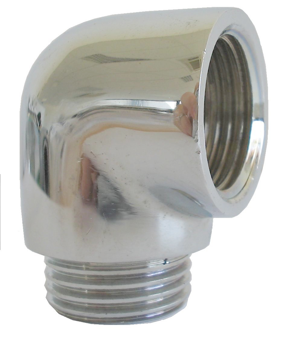 Raccord équerre mâle femelle - Ø : F1/2'' - M1/2" (vendu à la paire)