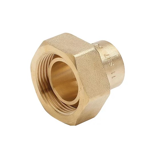 Raccord gaz femelle JSC DN20 1'' cuivre CU22 2 pièces BANIDES 2610118