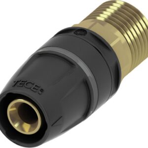 Raccord mâle fixe TECElogo-Push laiton - D : 40x33/42