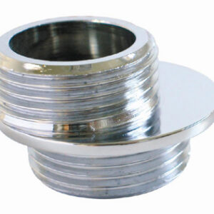 Raccord mâle-mâle excentré de 5 mm - Diamètre : M1/2'' - M3/4''