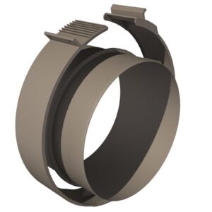 Raccord pour conduits isolés AERFOAM - Diamètre : 180 - Lg 232 mm - Ht 119 mm