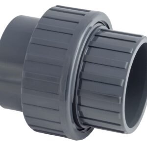 Raccord union PVC pression 3 pièces - Femelle / Femelle à coller . - Diamètre 63 mm